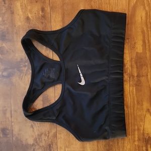 Nike Black Bralette Size Small